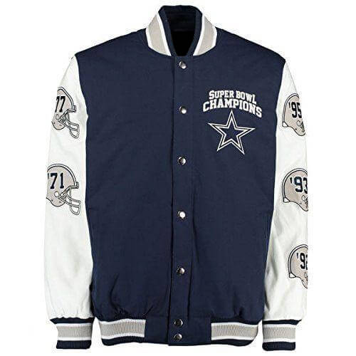 Maker of Jacket NFL Dallas Cowboys Commemorative Super Bowl