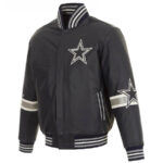 Dallas Cowboys Navy NFL Leather Jacket