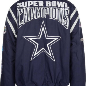 Dallas Cowboys Super Bowl 5 Time Champions Jacket