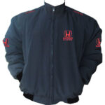 Dark Blue Honda Civic Racing Windbreaker Jacket