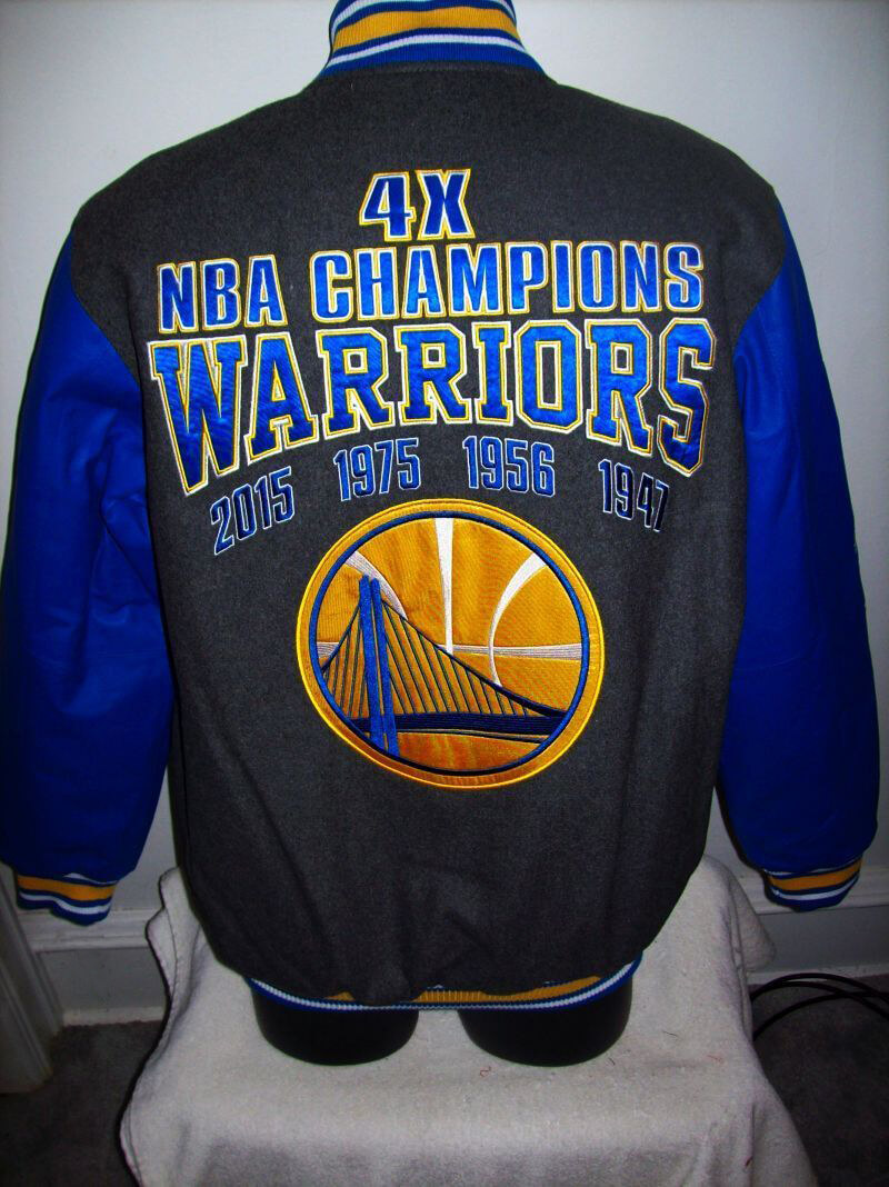 NBA Golden State Warriors Jacket  Warriors jacket, Jackets, Clothes design