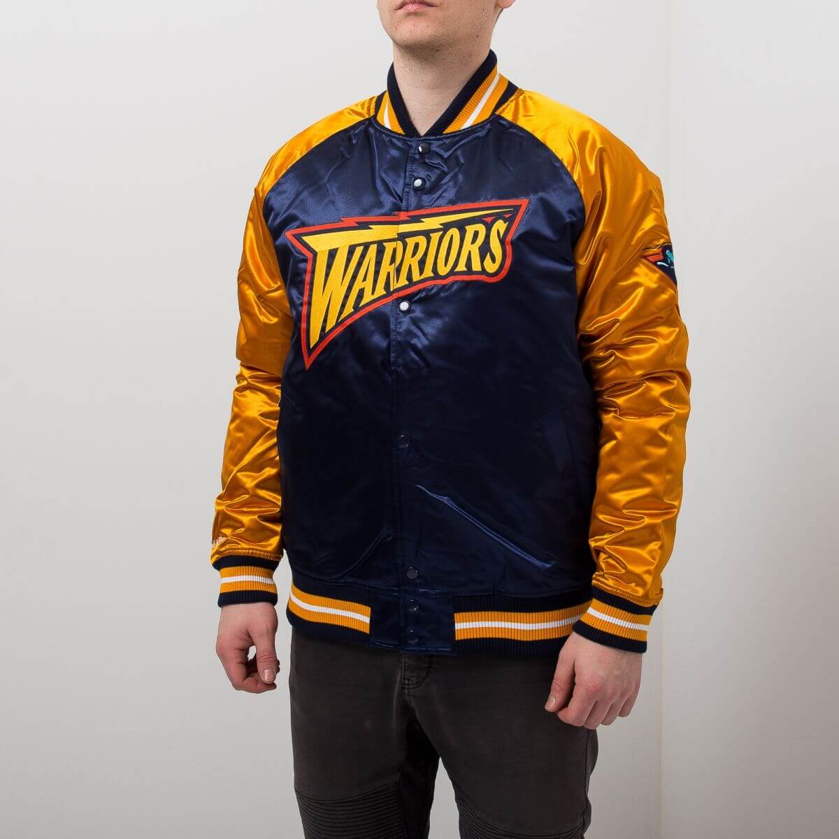 Golden State Warriors Official NBA JH Design Men’s 2XL Reversible Fleece  Jacket