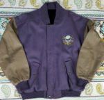 Golf Vintage Wool And Leather Letterman Varsity Jacket