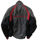 Gray Black Honda Motorcycle Textile Jacket