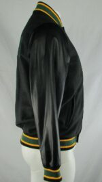 Green Bay Packers NFL Team Black Varsity Jacket