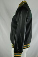 Green Bay Packers NFL Team Black Varsity Jacket