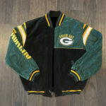 Green Bay Packers NFL Wool Leather Jacket