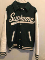 Green Supreme Sacred Heart Warriors Varsity Jacket