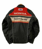 Honda Black Motorcycle Racing Textile Jacket
