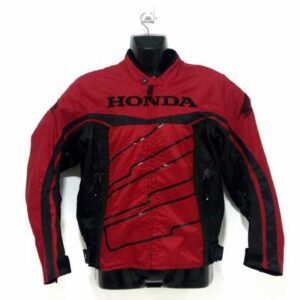 Honda Red And Black Motorcycle Racing Textile Jacket