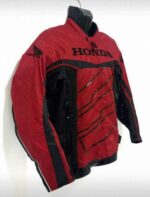 Honda Red And Black Motorcycle Racing Textile Jacket