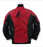 Honda Red And Black Motorcycle Racing Textile Jacket