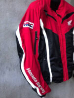 Honda Red And Black Motorcycle Textile Jacket