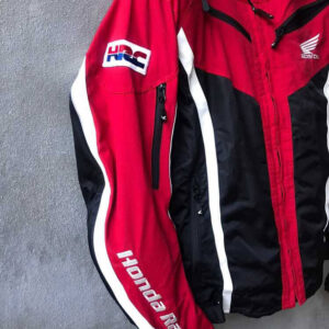 Honda Red And Black Motorcycle Textile Jacket