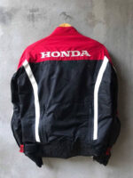 Honda Red And Black Motorcycle Textile Jacket