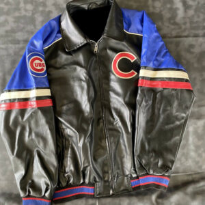 Jeff Hamilton Chicago Cubs Baseball Leather Jacket