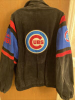 Jeff Hamilton Chicago Cubs Suede Leather Jacket