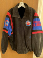 Jeff Hamilton Chicago Cubs Suede Leather Jacket