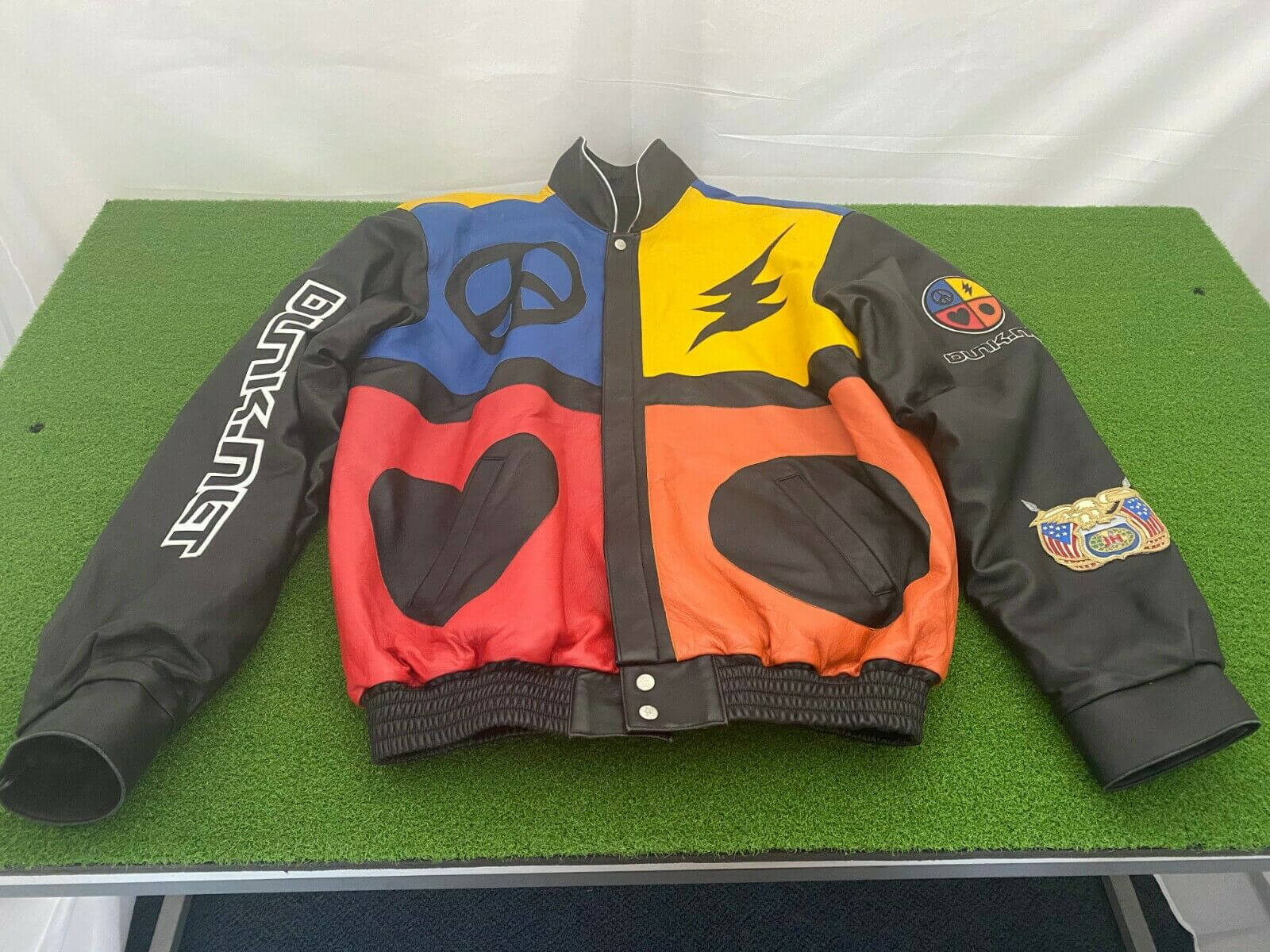 Jeff Hamilton Dunk Net Limited Edition Leather Jacket