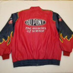 Jeff Hamilton Jeff Gordon DuPont Leather Racing Jacket