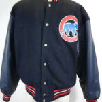 Jeff Hamilton MLB Chicago Cubs Wool Leather Jacket