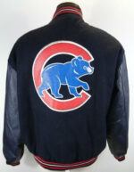 Jeff Hamilton MLB Chicago Cubs Wool Leather Jacket
