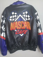 Jeff Hamilton NASCAR Cafe Leather Jacket