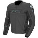 Joe Rocket Black Motorcycle Racing Leather Jacket