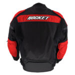 Joe Rocket Black Red Motorcycle Textile Jacket