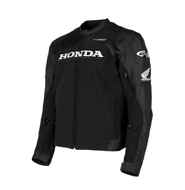 Joe Rocket Honda Motorcycle Black Racing Textile Jacket - Maker of