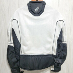 Joe Rocket Honda Motorcycle Gray Textile Jacket