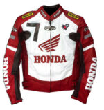 Joe Rocket Honda Motorcycle Racing Leather Jacket