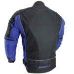 Joe Rocket Motorcycle Black And Blue Racing Textile Jacket