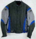 Joe Rocket Motorcycle Black And Gray Textile Jacket