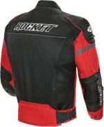 Joe Rocket Motorcycle Black And Red Textile Jacket