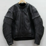 Joe Rocket Motorcycle Black Leather Jacket