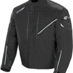 Joe Rocket Motorcycle Black Racing Textile Jacket