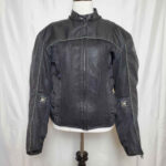 Joe Rocket Motorcycle Black Textile Jacket