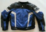 Joe Rocket Motorcycle Blue And Black Racing Jacket