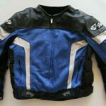 Joe Rocket Motorcycle Blue And Black Racing Jacket
