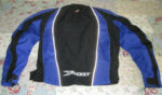 Joe Rocket Motorcycle Blue And Black Textile Jacket