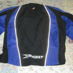 Joe Rocket Motorcycle Blue And Black Textile Jacket