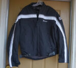 Joe Rocket Motorcycle Racing Black Textile Jacket