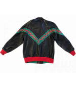 Martin Lawrence Bomber Black Leather Jacket