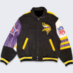 Minnesota Vikings Vintage Jeff Hamilton Varsity Jacket