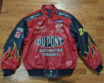 NASCAR Jeff Gordon 24 DuPont Racing Leather Jacket