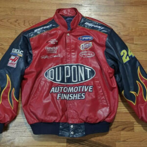 NASCAR Jeff Gordon 24 DuPont Racing Leather Jacket