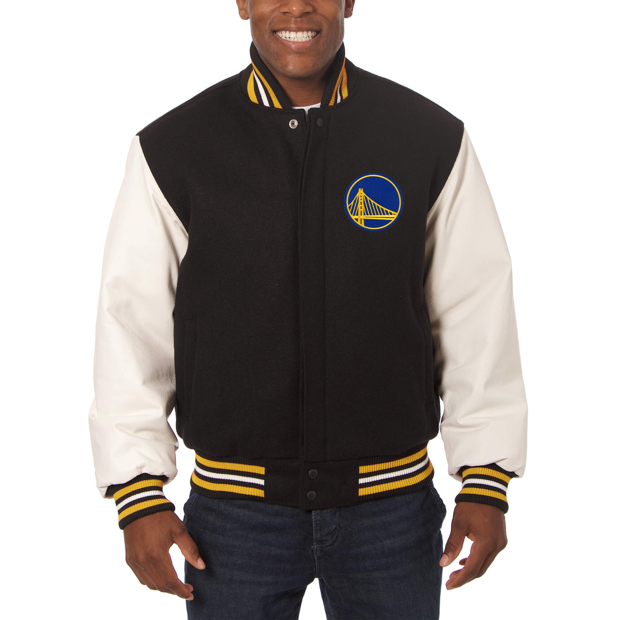 warriors gold jacket