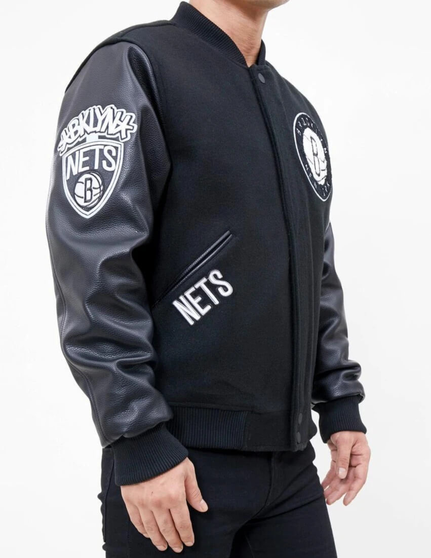 Brooklyn Nets Point Guard Satin Jacket