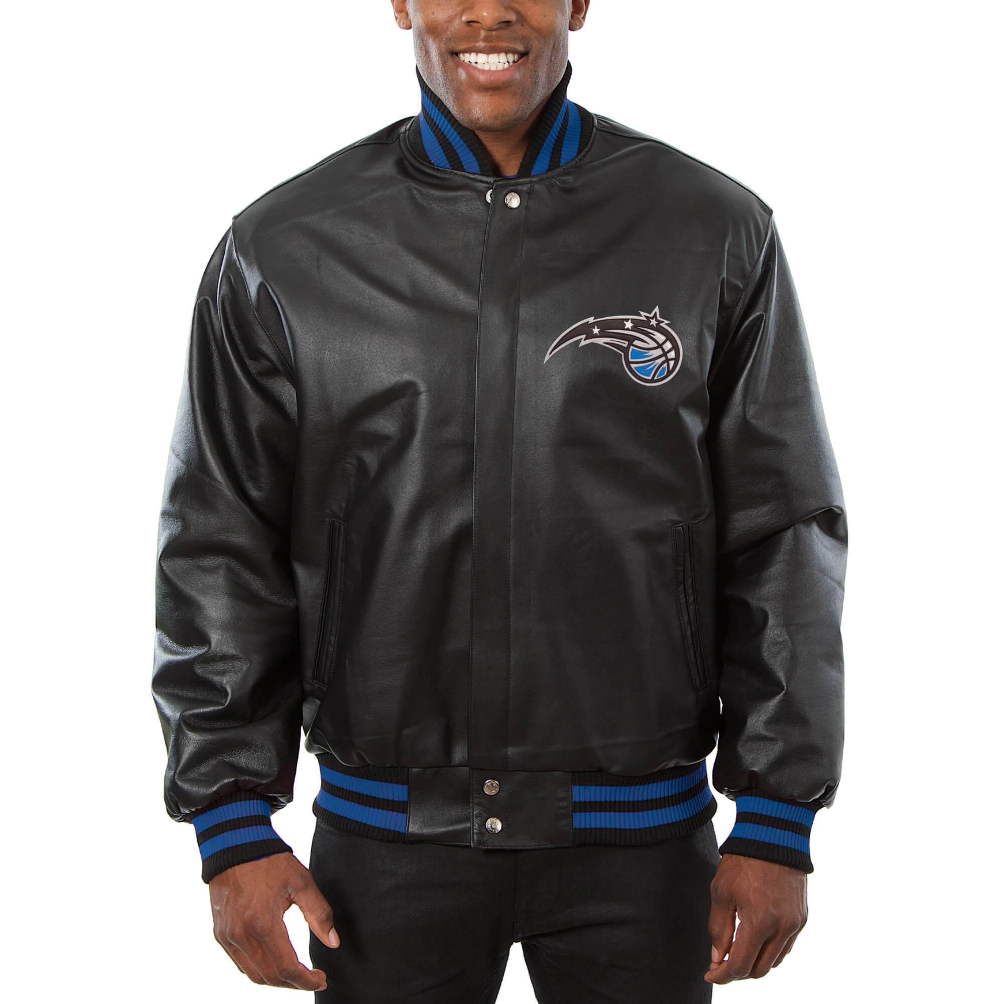 Pro Player, Jackets & Coats, Orlando Magic Leather Jacket